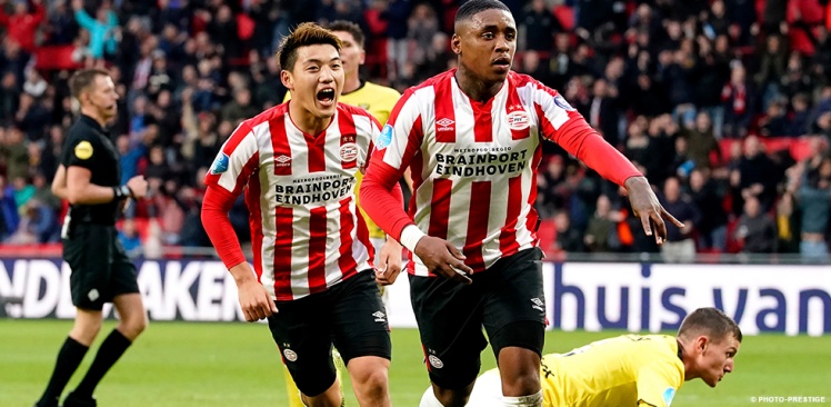 PSV op gedenkwaardige zondag ruim langs VVV