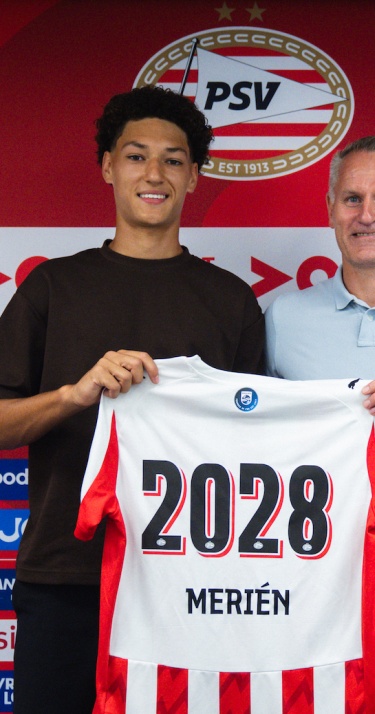 Contractnieuws | PSV verlengt contract Fabian Merién