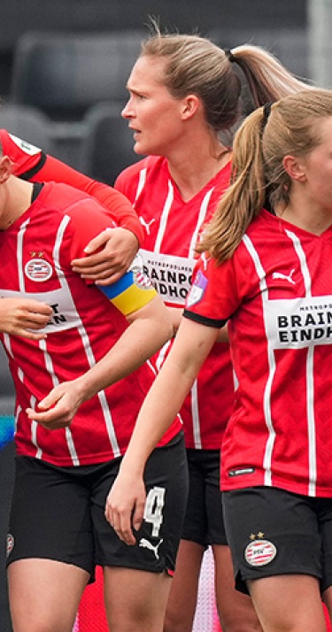 Prijswinnaars bij PSV Vrouwen - sc Heerenveen Vrouwen 
