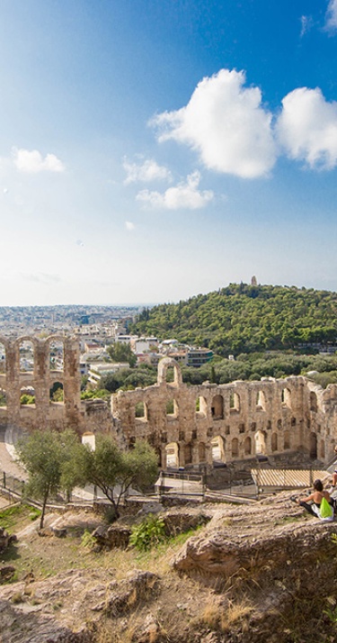 Athene een metropool in Europa