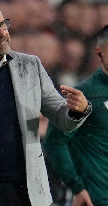 Persconferentie | ‘Ik vond ons in de eerste helft niet goed spelen’ 