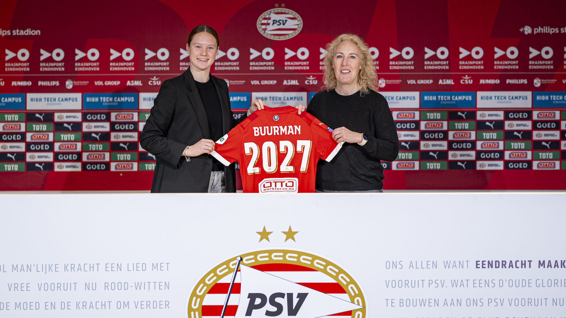 PSV - Contractnieuws | Veerle Buurman tekent haar eerste profcontract