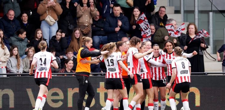 Voorbeschouwing | PSV Vrouwen kan historie schrijven in eigen huis  