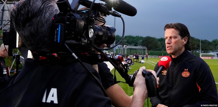 Pilot met live-uitzending voor PSV-wedstrijd