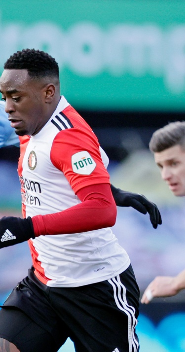 Fact: Sangar&eacute; de enige speler uit de huidige selectie die scoorde in een uitwedstrijd tegen feyenoord