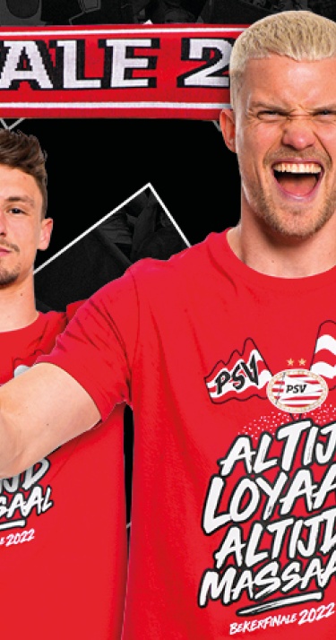 Steun PSV in stijl: bekerfinale merchandise 