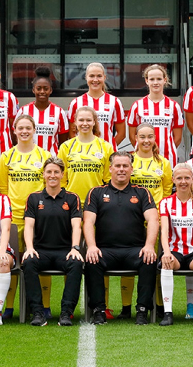 Afscheid vijftal Jong PSV Vrouwen 