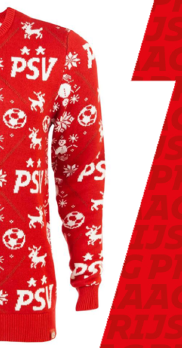 Prijswinnaar PSV Kersttrui