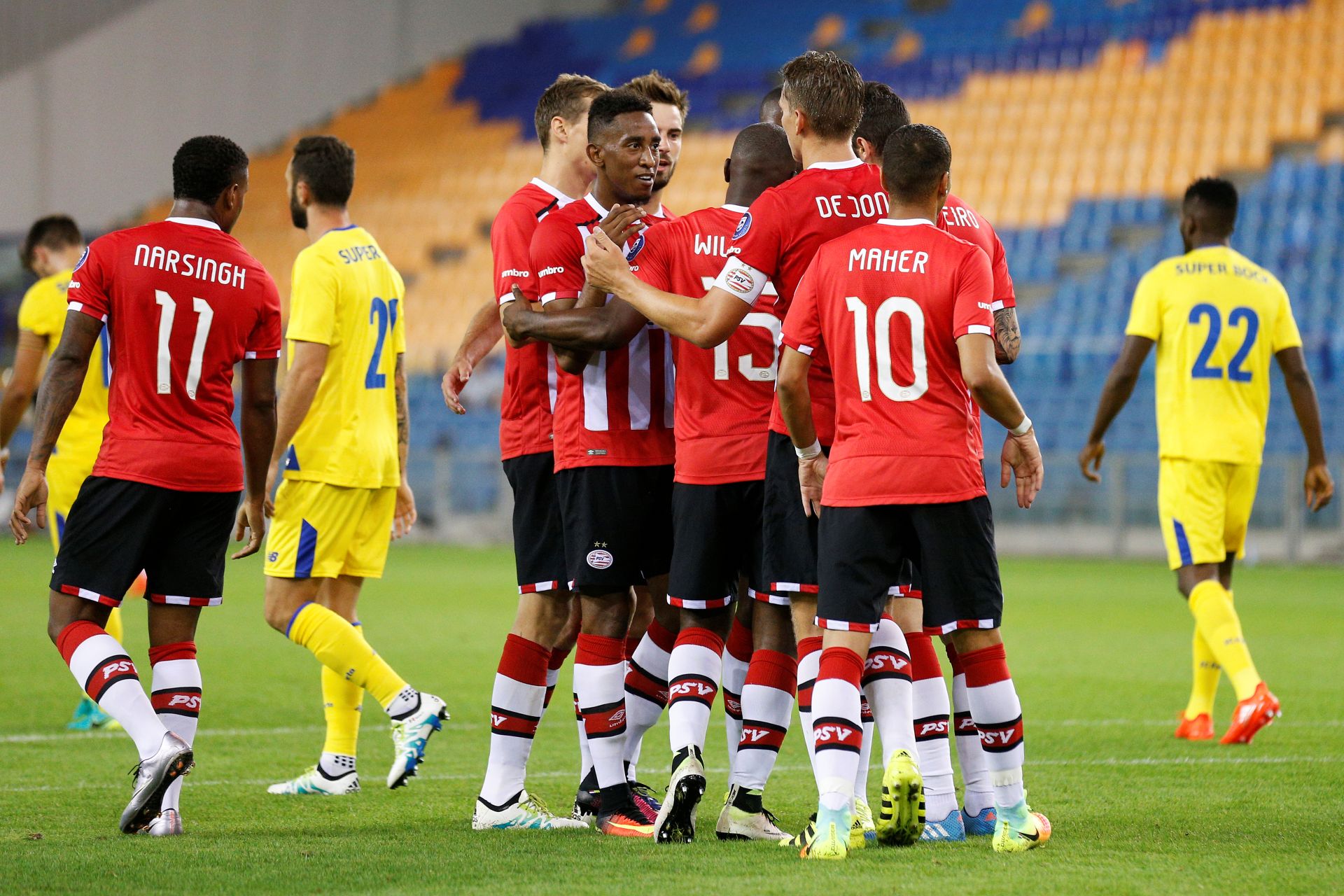 In 2016: PSV - FC Porto (3-0) in de Fox Sports Cup