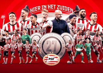 Landskampioen | PSV voor 27e keer kampioen van Nederland