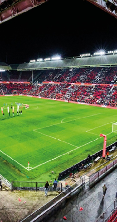 Gasverwarming Philips Stadion niet langer in gebruik