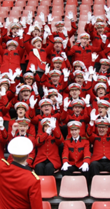 Philips harmonie voor even terug in Philips Stadion
