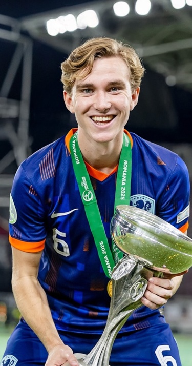 Nieuws | Tygo Land en Sven van der Plas Europees kampioen met Oranje O19 