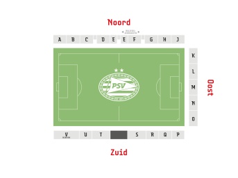 Plattegrond Stadion De Herdgang
