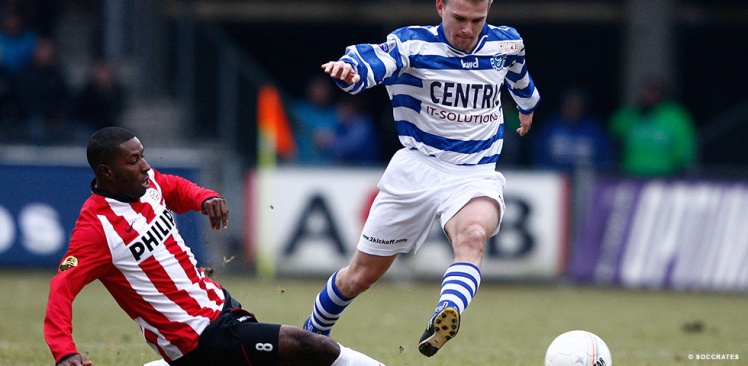 PSV dicht bij evenaring reeks uit 2006