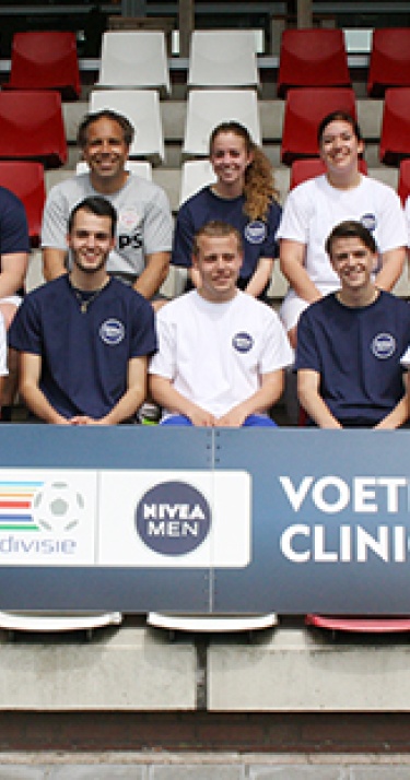 Geslaagde NIVEA MEN Clinic bij PSV