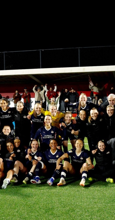 Wedstrijdverslag | PSV&nbsp;Vrouwen voor vijfde keer in zes jaar naar finale Eurojackpot KNVB Beker