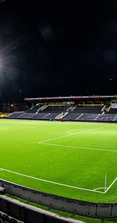 Hier speelt PSV vanavond | Aspmyra Stadion van FK Bodø/Glimt