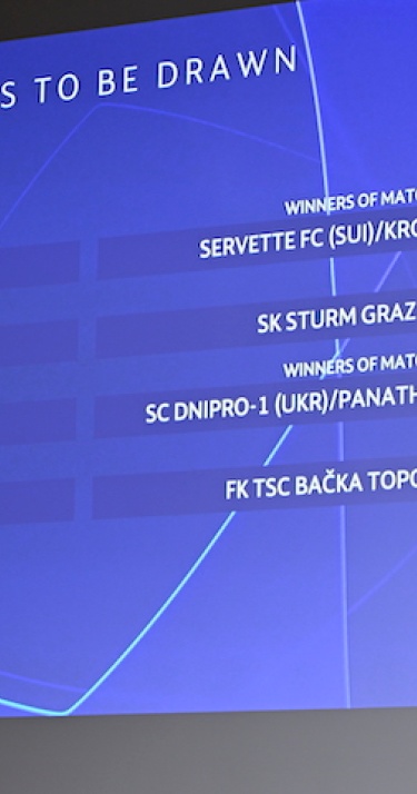 Loting | SK Sturm Graz eerste horde richting groepsfase Champions League 