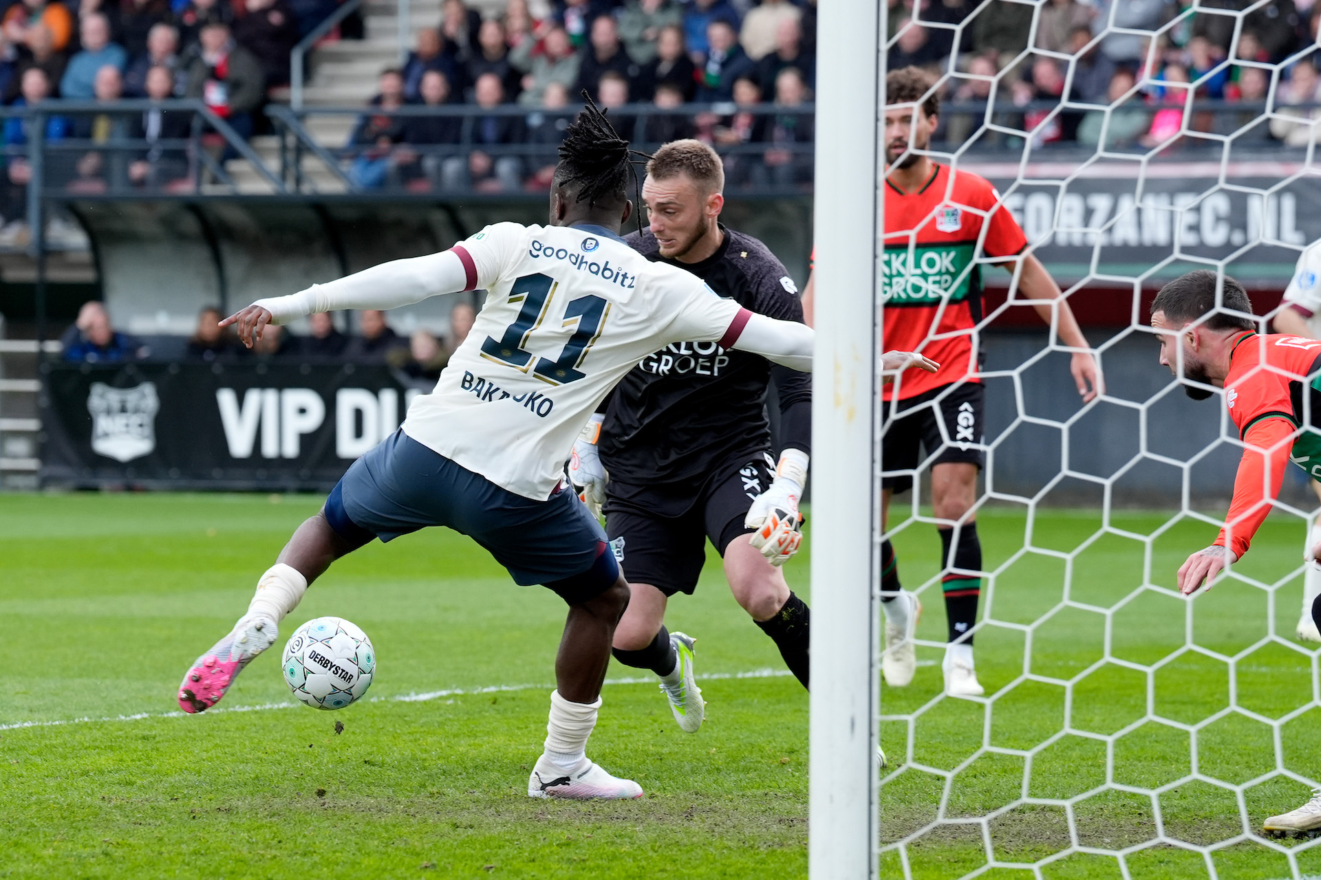 Moment van het doelpunt