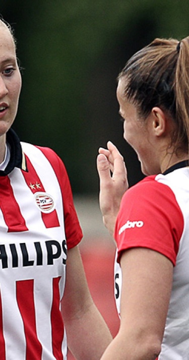 Grote thuiszege PSV Vrouwen: 6-0