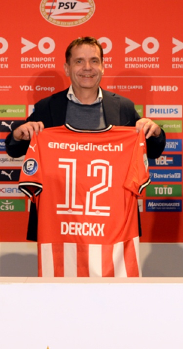 Official Sponsor Derckx verlengt met PSV