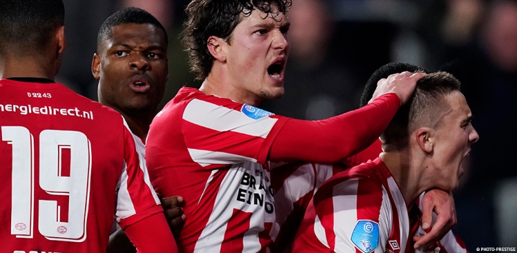 Strijdbaar PSV wint van Willem II