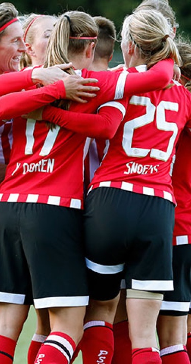 Steun PSV Vrouwen tegen Ajax