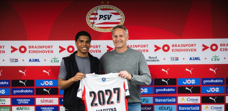 Profcontract | Jorvimar Martina tekent eerste contract 