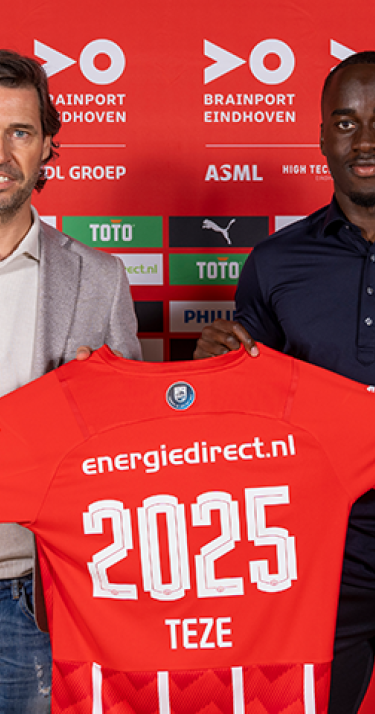 Nieuw contract | PSV breekt verbintenis Teze open