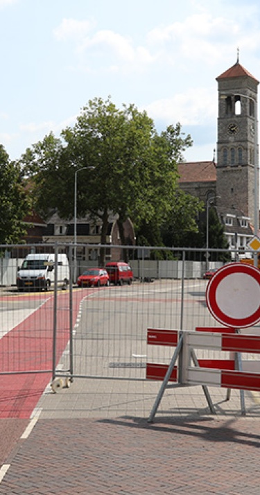 Frederiklaan deels afgesloten tot begin november