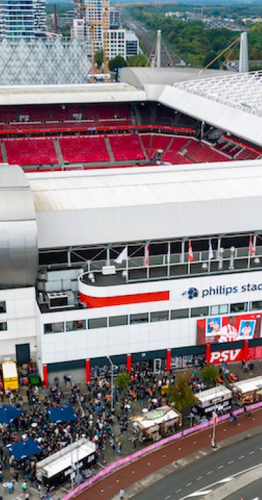 Omleiding | Wegwerkzaamheden rond het Philips Stadion