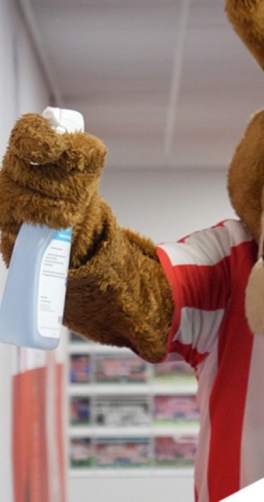 Verras Phoxy met een tekening