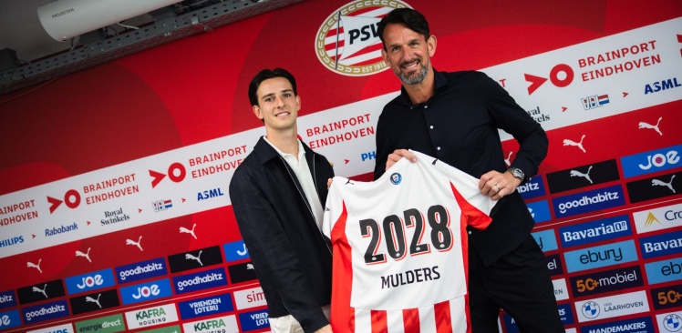 Contractnieuws | PSV verlengt contract Boet Mulders tot 2028
