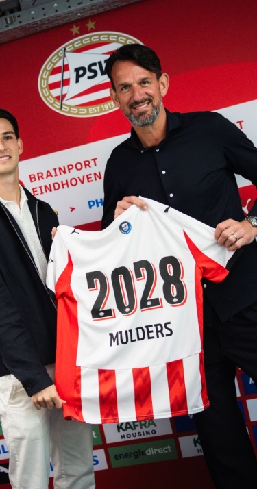 Contractnieuws | PSV verlengt contract Boet Mulders tot 2028