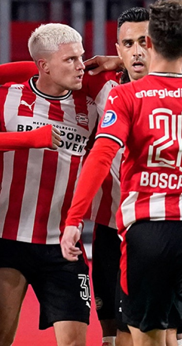 PSV houdt gelijke tred met Eredivisie-top na zege op Willem II
