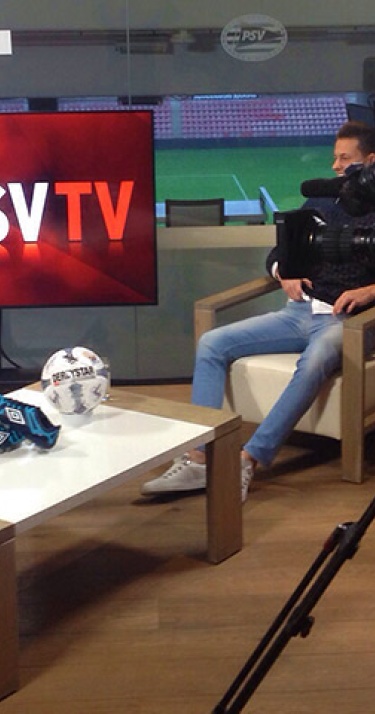 Sef Vergoossen te gast bij PSV TV
