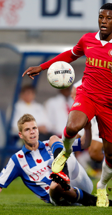 sc Heerenveen-PSV in feiten en cijfers