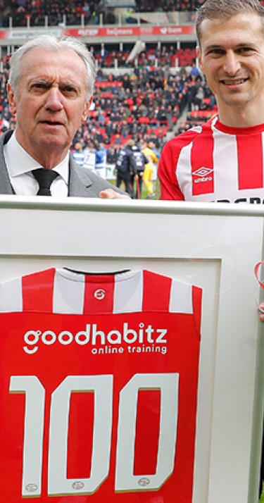 Daniël Schwaab honderdmaal PSV’er