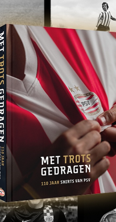 Nieuws | PSV bundelt shirtgeschiedenis in 'Met Trots Gedragen' 