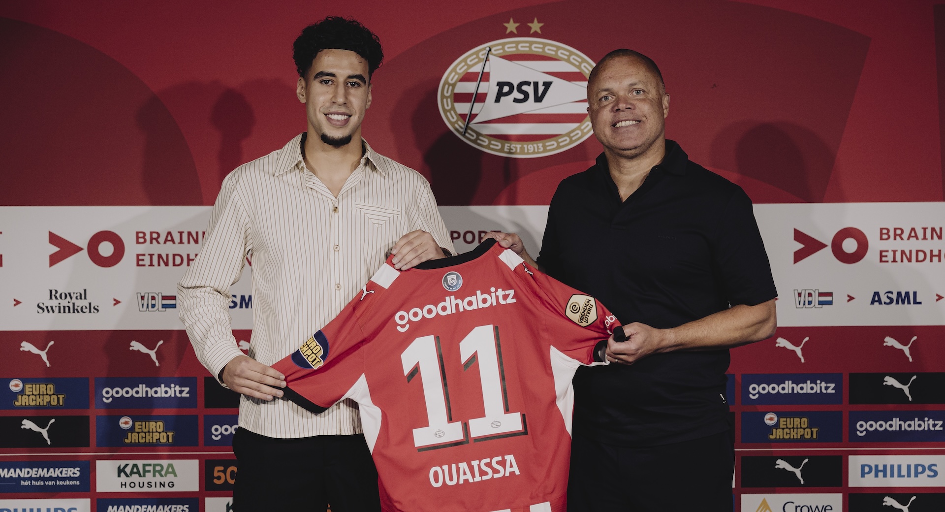 Transfer | PSV presenteert Sami Ouaissa als nieuwe speler