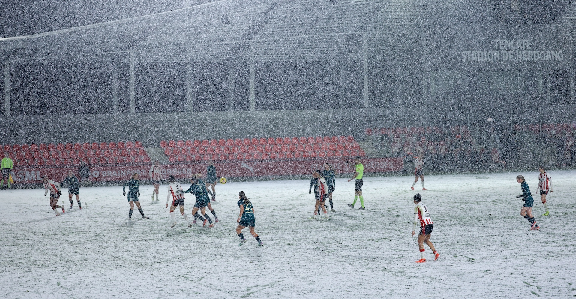 Wedstrijdverslag | PSV Vrouwen wint in de sneeuw