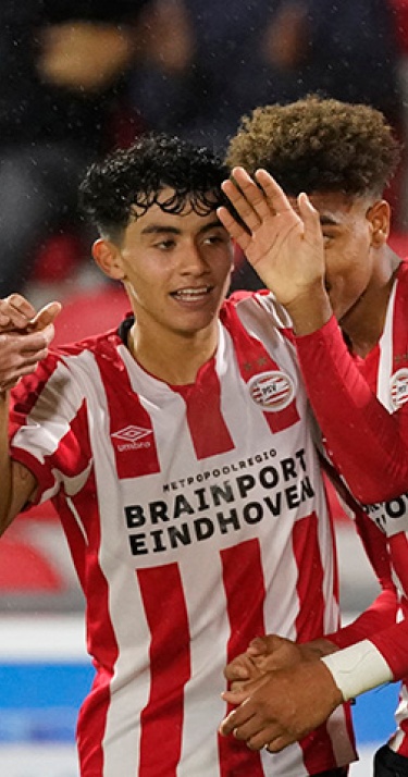 Jong PSV wint thuis van FC Volendam