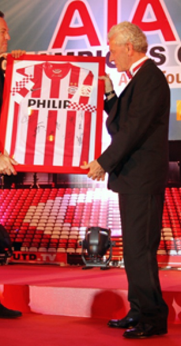 PSV ontvangen op galadiner in Bangkok