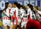 Wedstrijdverslag | PSV Vrouwen boekt monsterzege op Excelsior en grijpt koppositie