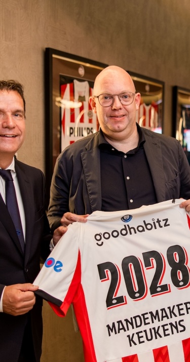 Business | De Mandemakers Groep verlengt Official Partnership met PSV tot 2028