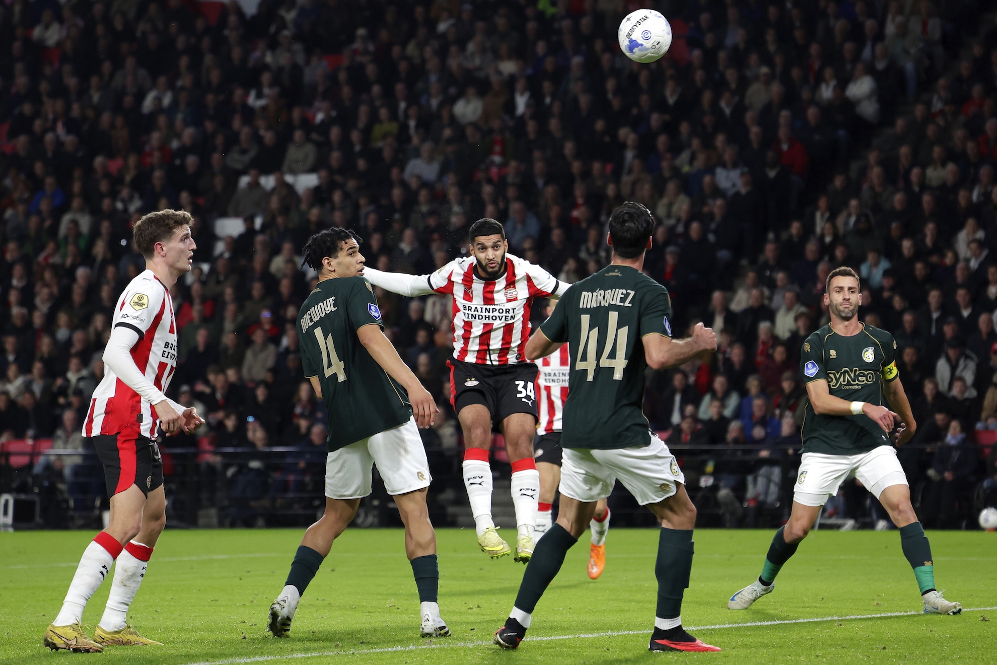 Het moment van het doelpunt