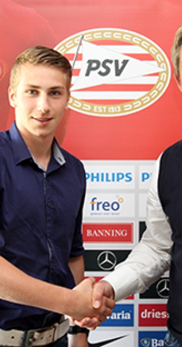 Eerste contract voor Matthias Verreth