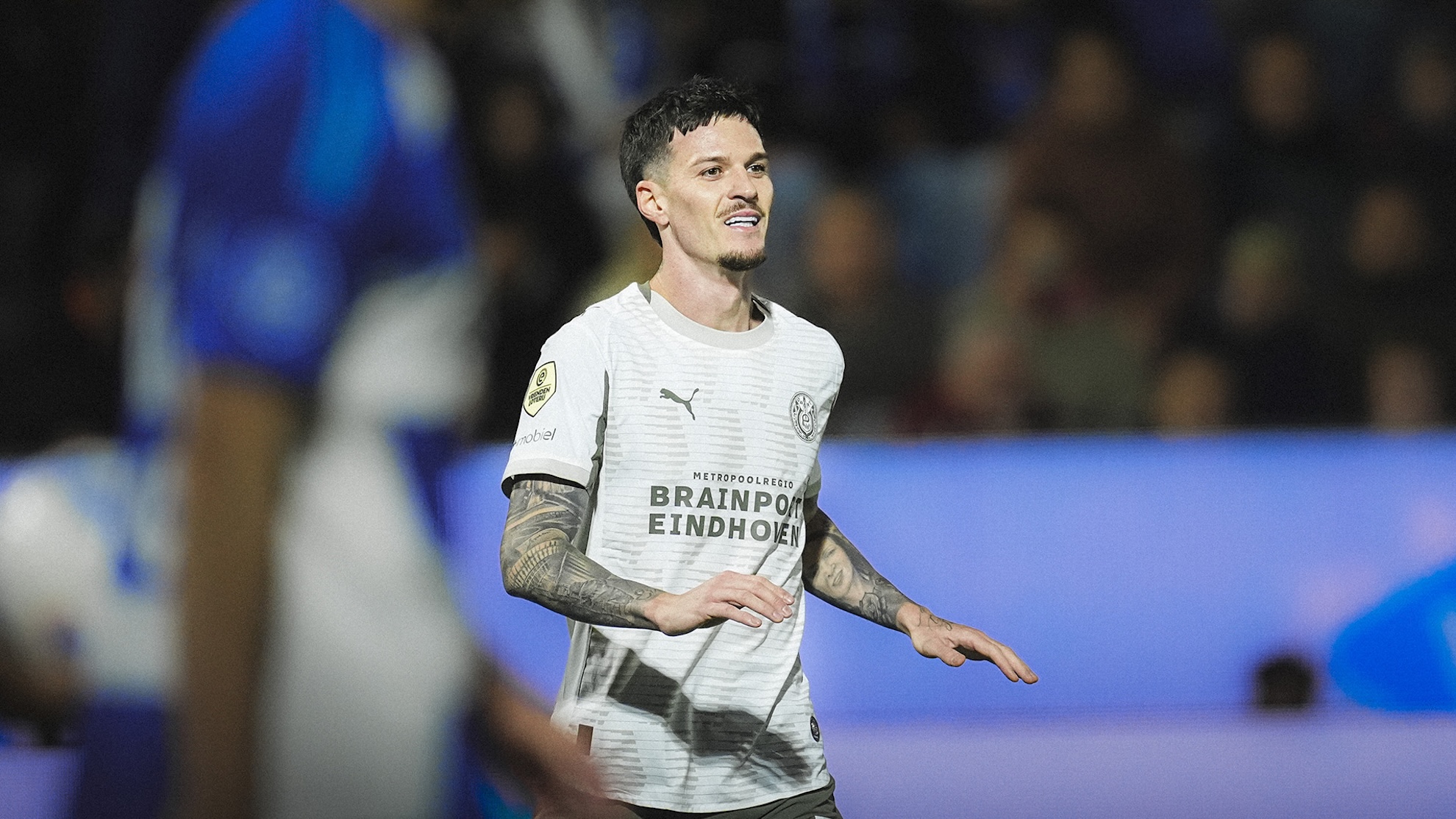 Zijn eerste in het PSV-shirt