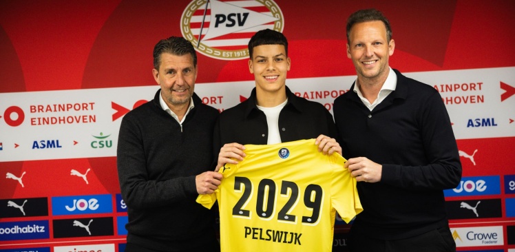 Profcontract | Xavinhjo Pelswijk tekent voor drie jaar bij PSV 